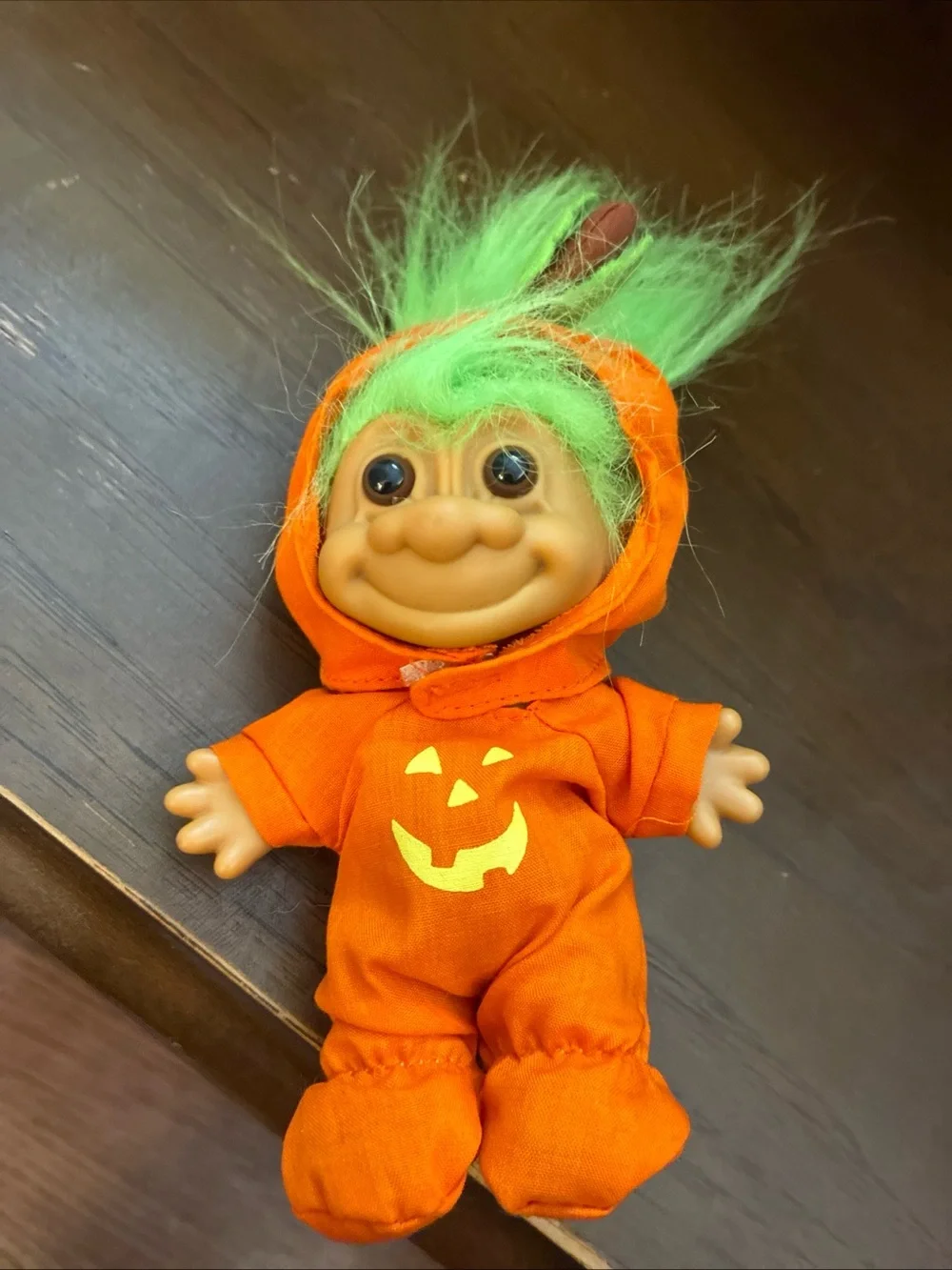 Vintage Troll Doll Halloween Costume Pumpkin Outfit 5.5